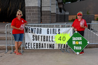 Mentor Girls Softball Dedication Ceremony
